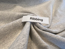 Load image into Gallery viewer, Oatmeal 48% Polyester 48% Cotton 4% Spandex ribbing knit.  1/4 Metre Price