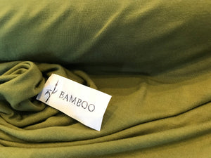 Kiwi 95% Bamboo 5% Spandex Knit.    1/4 Meter Price