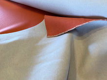 Load image into Gallery viewer, Exclusive Designer Orange &amp; Stone Reversible 70% Cashmere 30% Wool Coating.  1/4 Metre Price