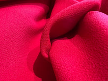 Load image into Gallery viewer, Canadian Red 100% Wool Double Crepe   1/4 Meter Price