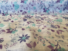 Load image into Gallery viewer, #1124 Lavender &amp; Purple 100% Cotton Voile Remnant