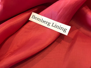 Warm Pink Bemberg Lining        -       1/4 Meter Price