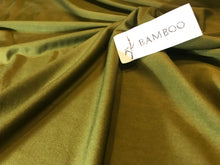 Load image into Gallery viewer, Moss Green 95% Bamboo 5% Spandex Knit.    1/4 Meter Price
