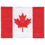 Canadian Flag - Large - 82mm.  UM6083B