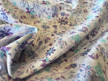 Load image into Gallery viewer, Lavender &amp; Purple 100% Cotton Voile.   1/4  Metre Price