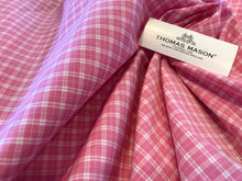 Load image into Gallery viewer, Bubblegum Pink Thomas Mason 100% Cotton Shirting