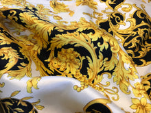 Load image into Gallery viewer, Exclusive Baroque 46% Wool &amp; 54% Silk Challis.     1/4 Meter Price