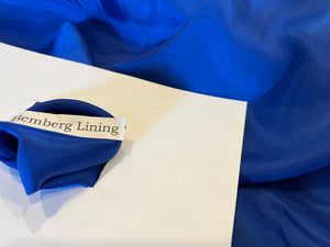 Sentinel Blue 100% Bemberg Lining.  1/4 Metre Price