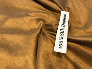 Antique Goldstone 100% Silk Dupioni.      1/4 Meter Price