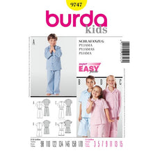 Load image into Gallery viewer, Burda #9747 Sewing Pattern Size 3 - 15