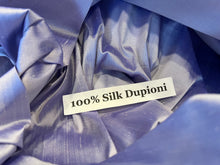 Load image into Gallery viewer, Violet Iris Shot 100% Silk Dupioni.      1/4 Meter Price