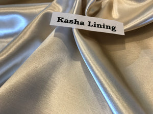 Cream Kasha Lining.   1/4 Metre Price