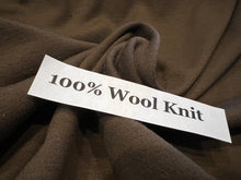 Load image into Gallery viewer, Loden Green 100% Wool Double Knit.    1/4 Metre Price