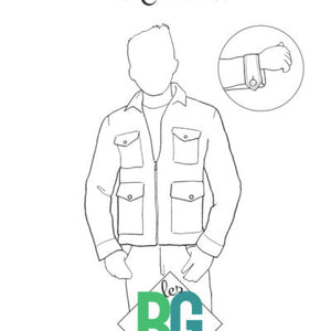 BG Sewing Patterns - The Citadin Jacket *** French Version ***