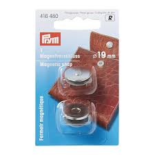Silver Magnetic Snap Fastners