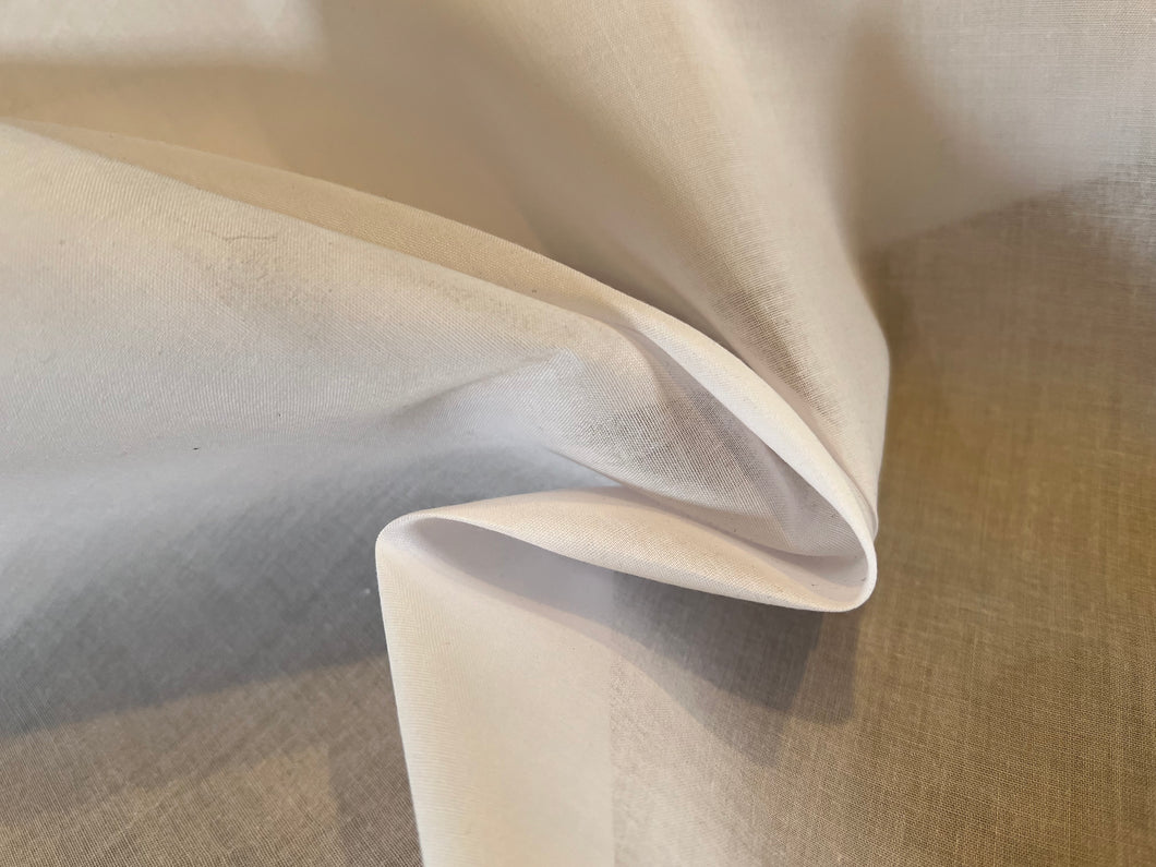 White Sew Sure Firm Non-Fusible Interfacing.   1/4 Metre Price