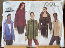 Load image into Gallery viewer, Vogue 2615 Size 8-10-12 Ladies Jackets