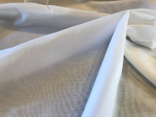 Load image into Gallery viewer, White 60% Silk 40% Cotton Lawn    1/4 Metre Price