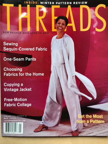 Threads Magazine  #92  January 2001