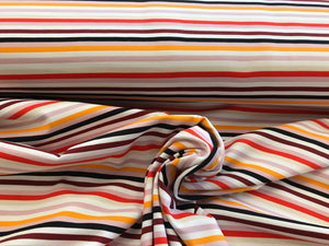 Digital Stripe Knit 95% Cotton 5% Spandex