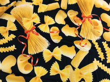 Load image into Gallery viewer, Exclusive Designer Pasta Print 100% Viscose           1/4 Meter Price