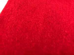 Poppy Red 100% Virgin Wool     1/4 Meter Price