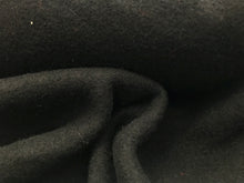 Load image into Gallery viewer, Black Boiled 100% Wool     1/4 Meter price
