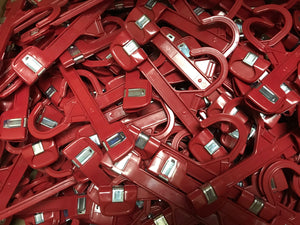 Bag of 50 Red Batt Hangers