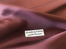 Load image into Gallery viewer, Maroon Bemberg Lining #1.     -      1/4 Metre Price