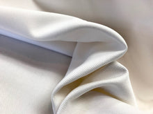 Load image into Gallery viewer, 12 oz White  100% Cotton Twill     1/4 Meter Price