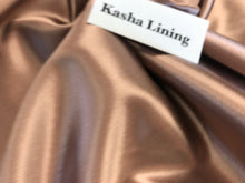 Load image into Gallery viewer, Rose Gold Kasha Lining     1/4 Meter Price