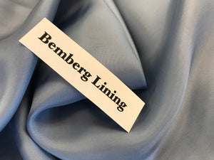 Periwinkle Bemberg Lining      -      1/4 Meter Price