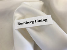Load image into Gallery viewer, Eggshell White Bemberg Lining  -      1/4 Meter Price