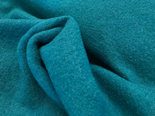 Load image into Gallery viewer, Bright Teal 100% Boiled Wool.      1/4 Meter Price