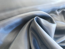 Load image into Gallery viewer, Ash Blue Twill 100% Acetate Lining     1/4 Meter Price