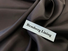 Load image into Gallery viewer, Brown Bemberg Lining.    1/4 Meter Price