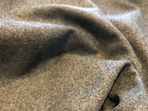 Heathered Grey 12% Cashmere 88% Wool    1/4 Meter Price