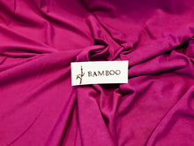 Load image into Gallery viewer, Amethyst 95% Bamboo 5% Spandex Knit.    1/4 Meter Price