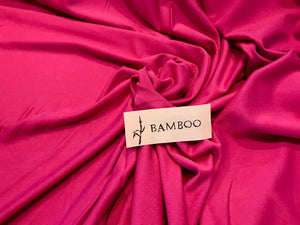 Rose Bud 95% Bamboo 5% Spandex Knit.    1/4 Meter Price