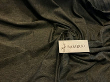 Load image into Gallery viewer, Charcoal Marl 92% Bamboo. 8% Spandex     1/4 Meter Price