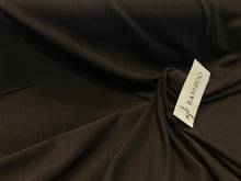 Load image into Gallery viewer, Cocoa Brown 92% Bamboo Rayon 8% Spandex Knit.     1/4 Meter Price