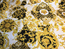 Load image into Gallery viewer, Exclusive Baroque 46% Wool &amp; 54% Silk Challis.     1/4 Meter Price