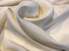 Load image into Gallery viewer, Ivory 100%Silk Satin Backed Crepe      1/4 Meter Price