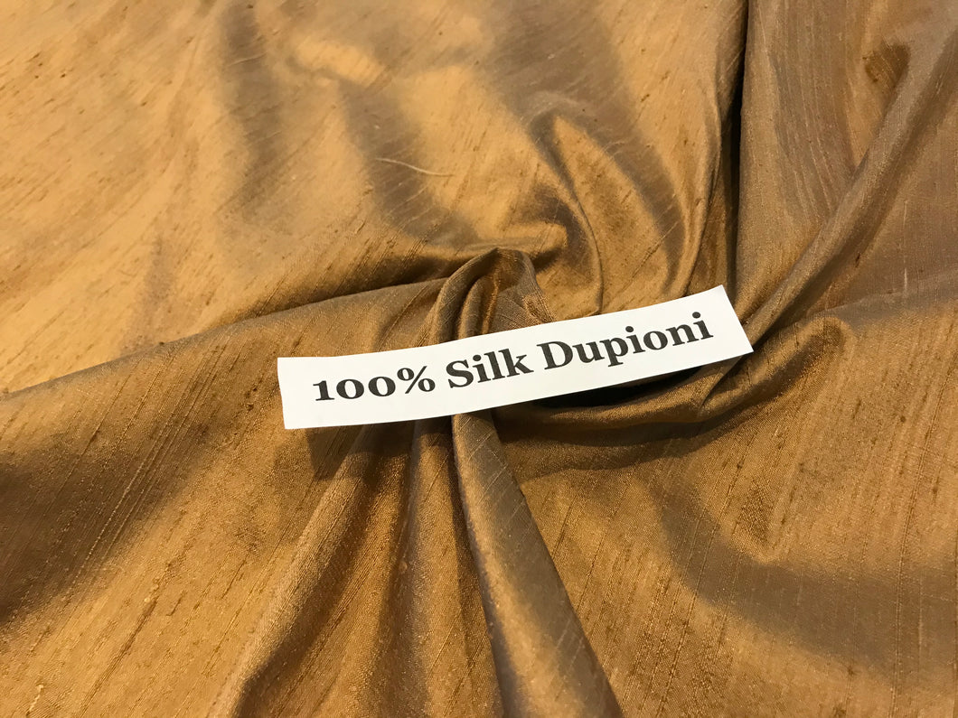 Antique Gold 100% Silk Dupioni.      1/4 Meter Price