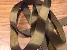 Load image into Gallery viewer, Brown 1&quot; Grosgrain Ribbon.     Price per metre