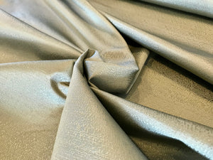 Sage Textured 100% Silk.     1/4 Metre Price