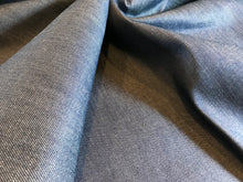 Load image into Gallery viewer, #914 Italian Blue Denim 97% Cotton 3% Elastane      1/4 Meter Price