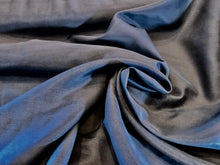 Load image into Gallery viewer, Navy 60% Silk 40% Cotton Lawn.      1/4 Metre Price