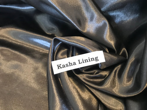 Steel Blue Kasha Lining     1/4 Meter Price