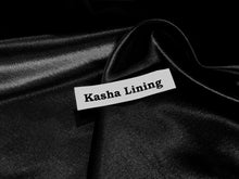 Load image into Gallery viewer, Black Kasha Lining     1/4 Meter Price